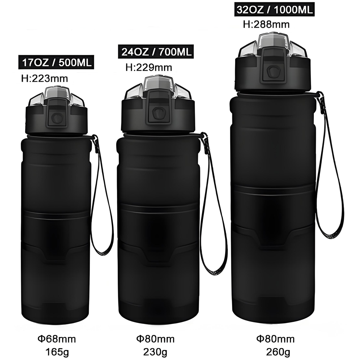 53OZ Sports Luxury Portable Leak-Proof Water Bottle, custom water bottle with logo imprint 3