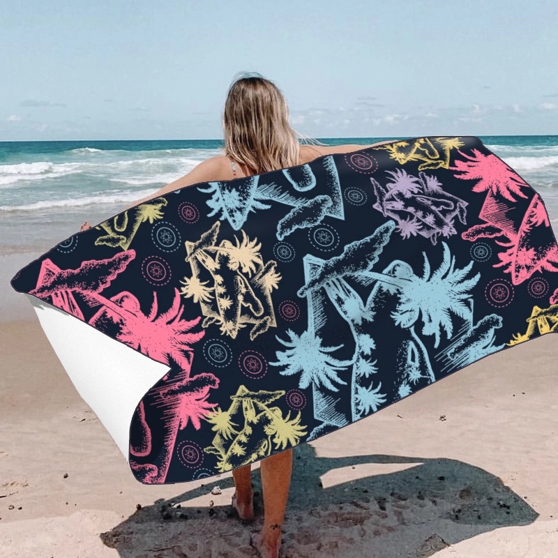 Custom Sand Free Beach Towel 6