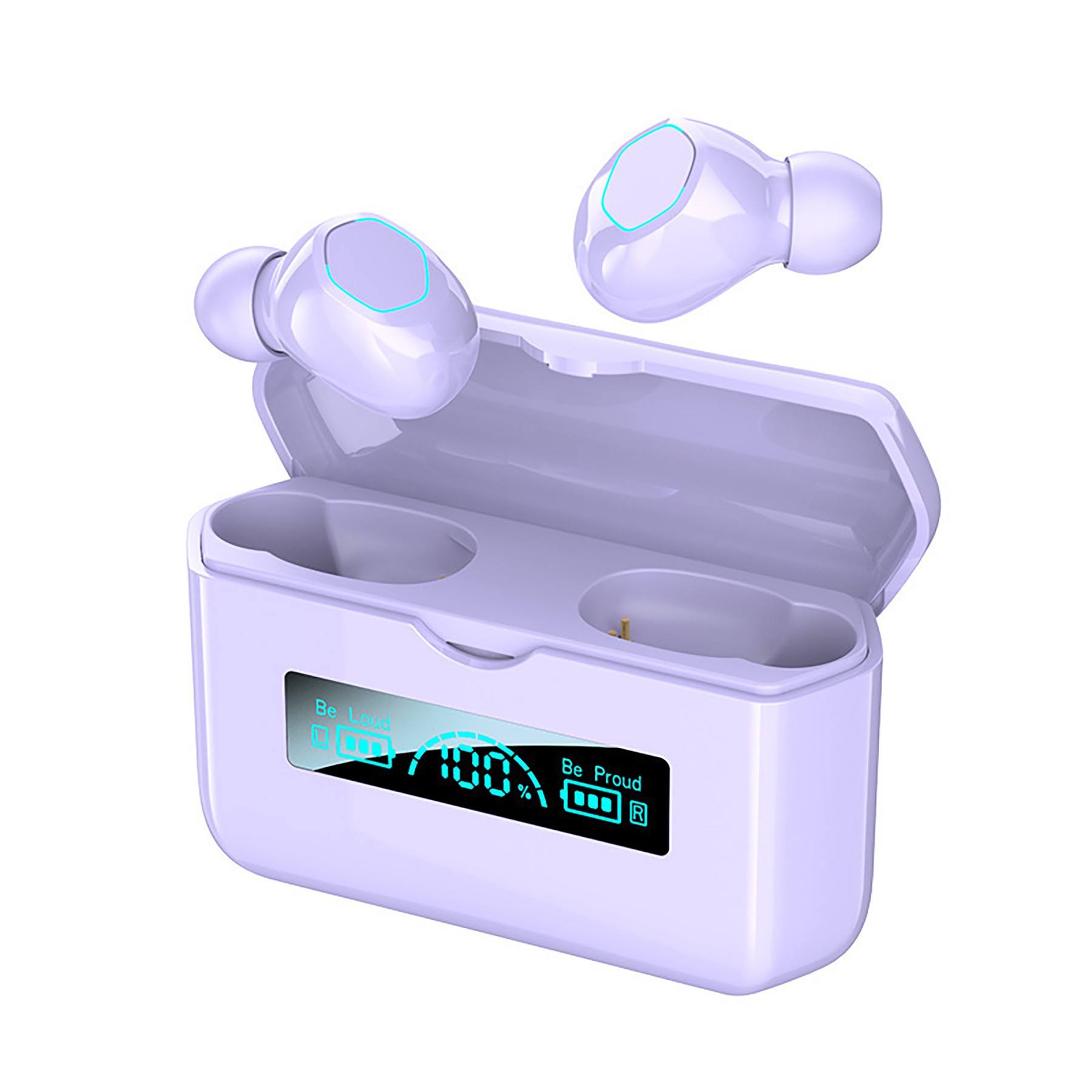 1200 MAH Wireless Earbud Power Bank 2