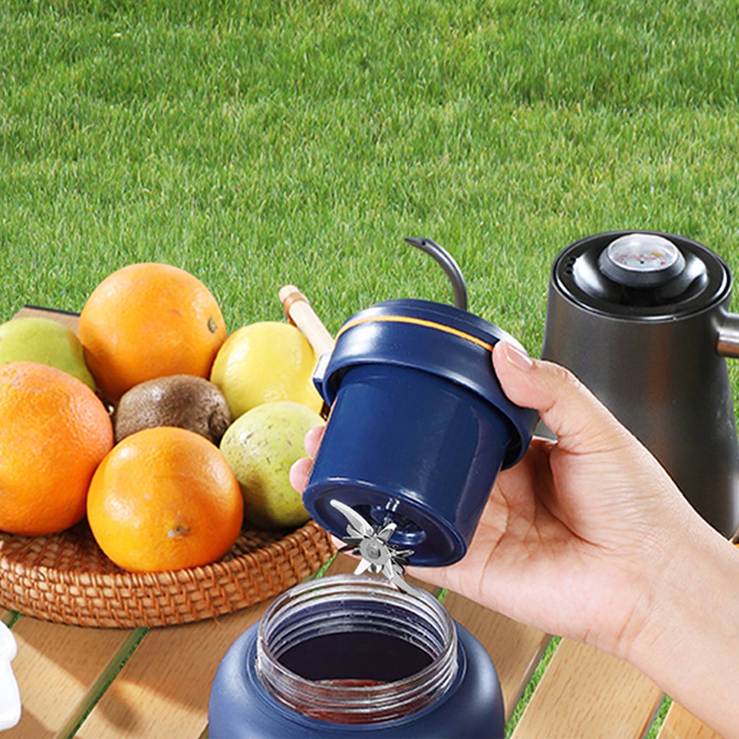 27oz Portable Smoothie Blender W/ 14 Blades 3