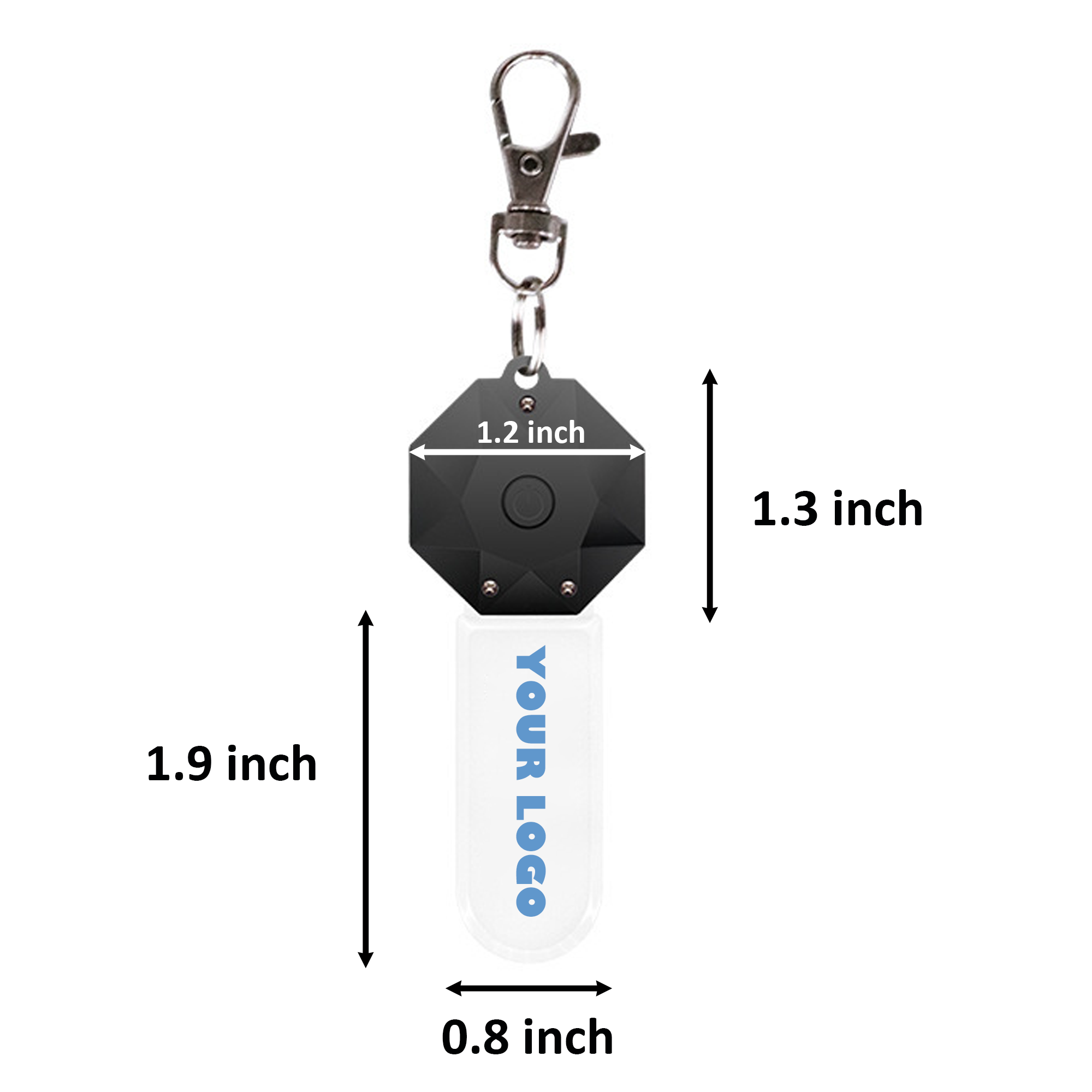 Acrylic Light Up Keychain 3