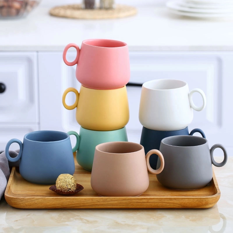 Custom 9 oz Ceramic Coffee Mug 8