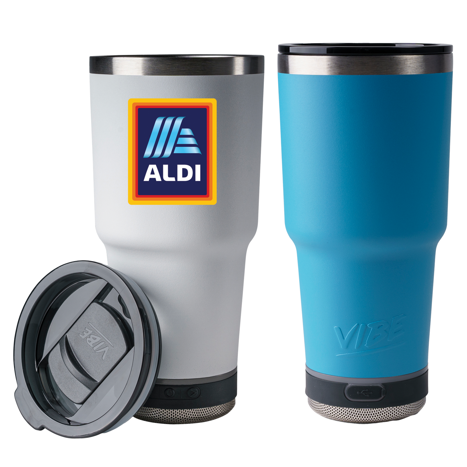 GO CADDY 28 oz Tumbler with Bluetooth Speaker 4