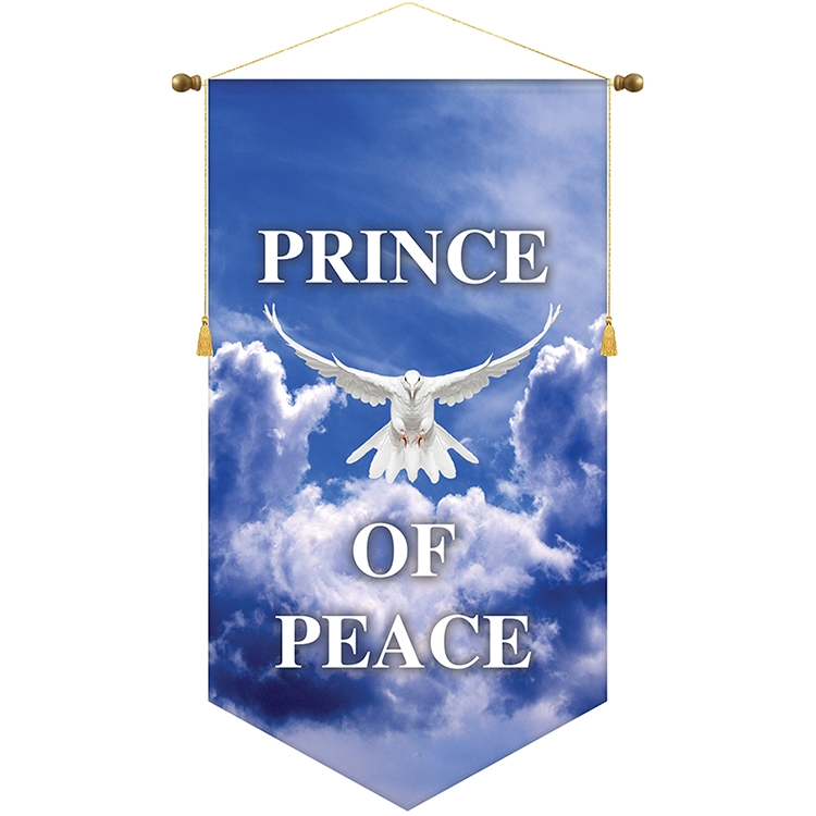30" x 54" Podium Banner, V Cut/ No Fringe 3