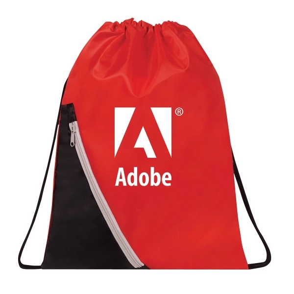 Donato Zipper Drawstring Backpack 4