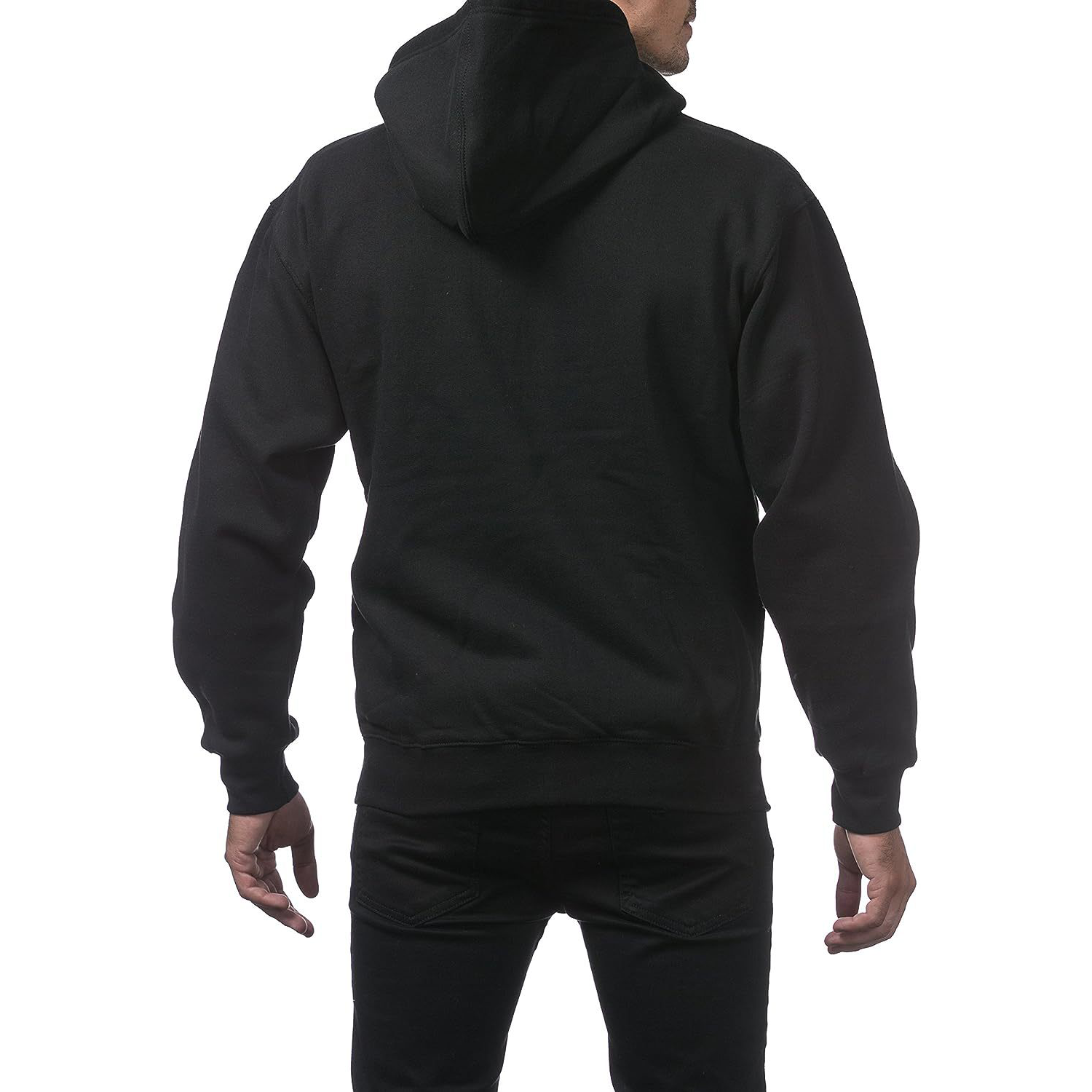 Men's Heavyweight Full Zip Fleece Hoodie, custom hoodie or sweatshirt with logo imprint 3