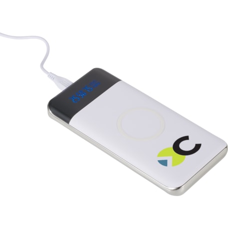 Constant 10000 mAh Wireless Power Bank w/Display 32
