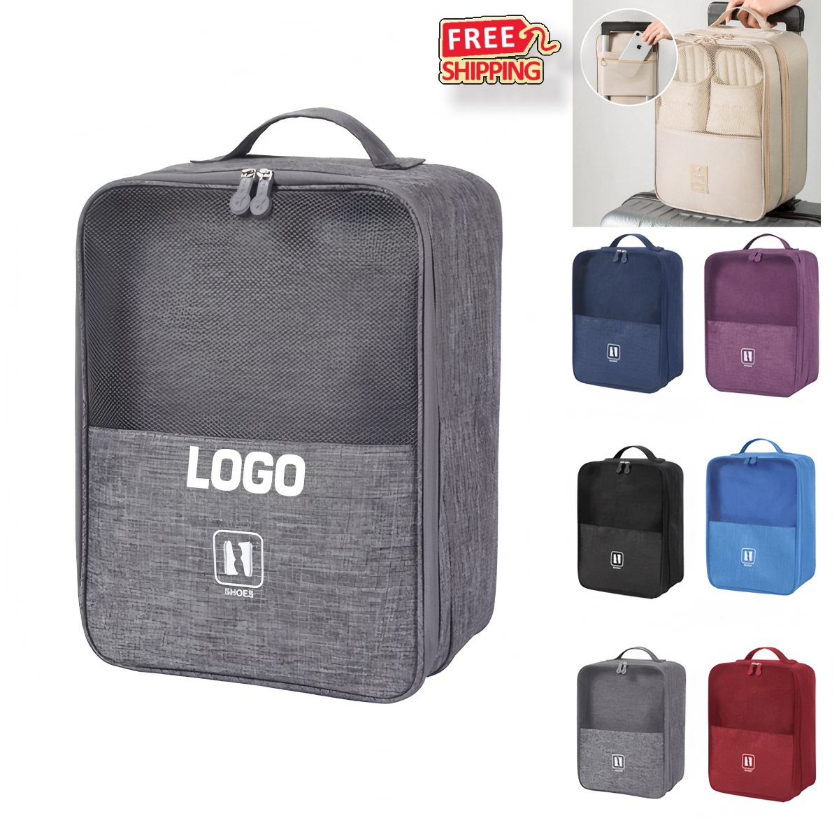 Waterproof Travel Shoe Storage Bag 2