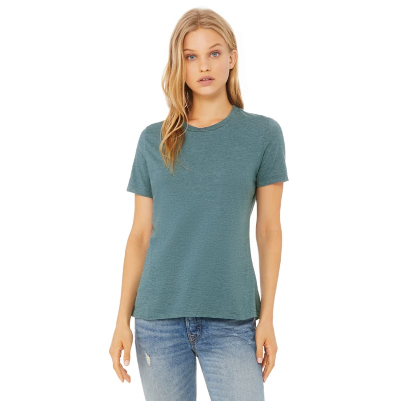 Bella + Canvas Ladies' Relaxed Heather CVC Short-Sleeve T-Shirt 89