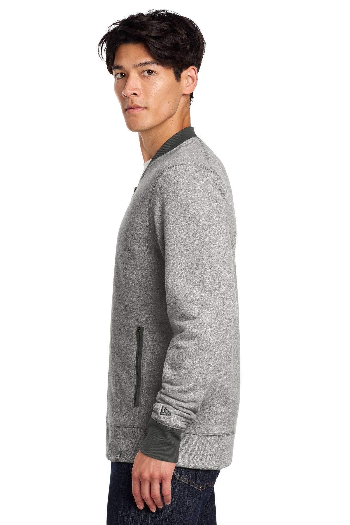 New Era French Terry Baseball Full-Zip. NEA503 26