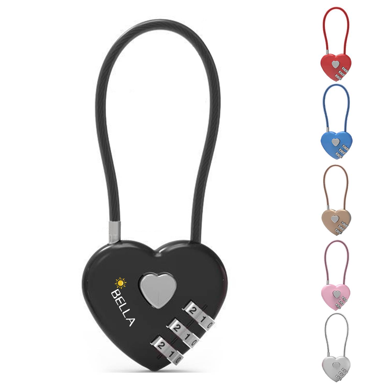 Heart Shaped Padlock