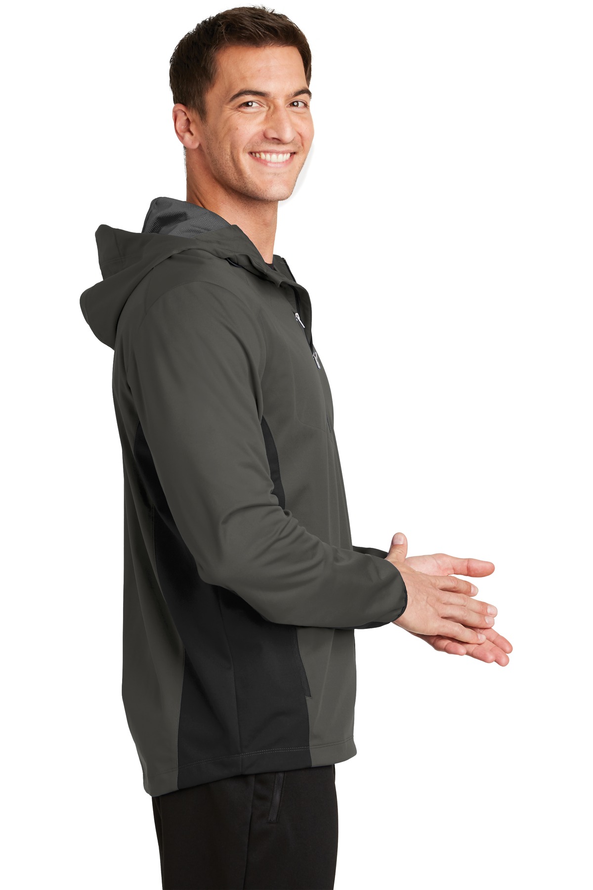 Port Authority Active Hooded Soft Shell Jacket. J719 30