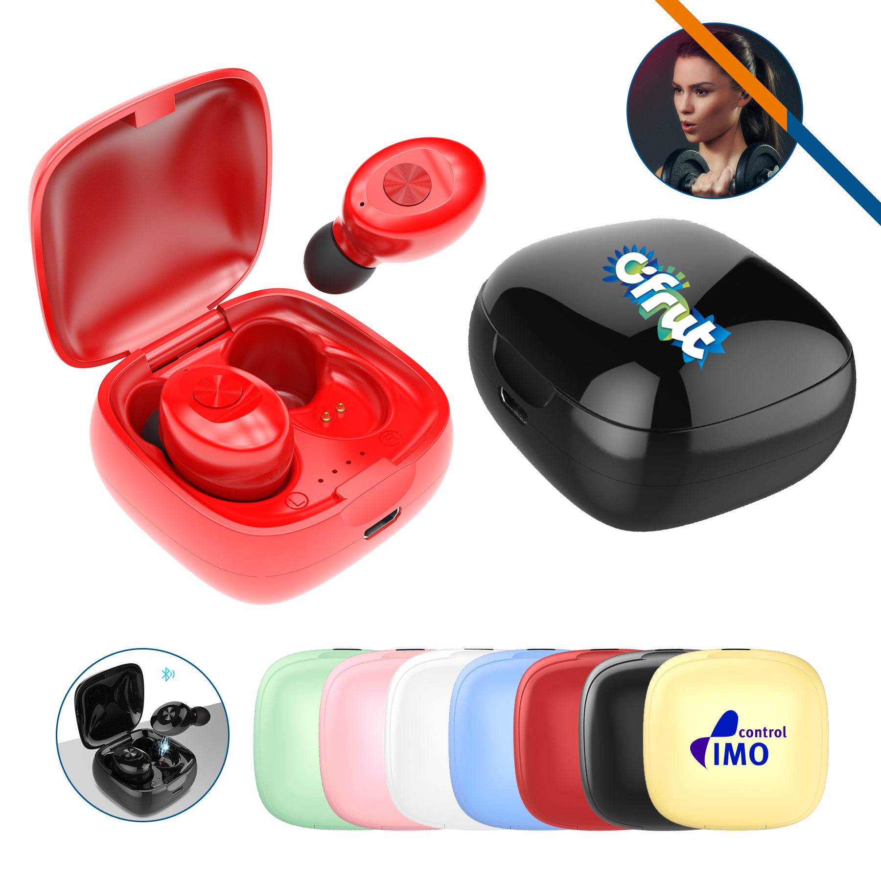 Ruby Bluetooth Earbuds 2