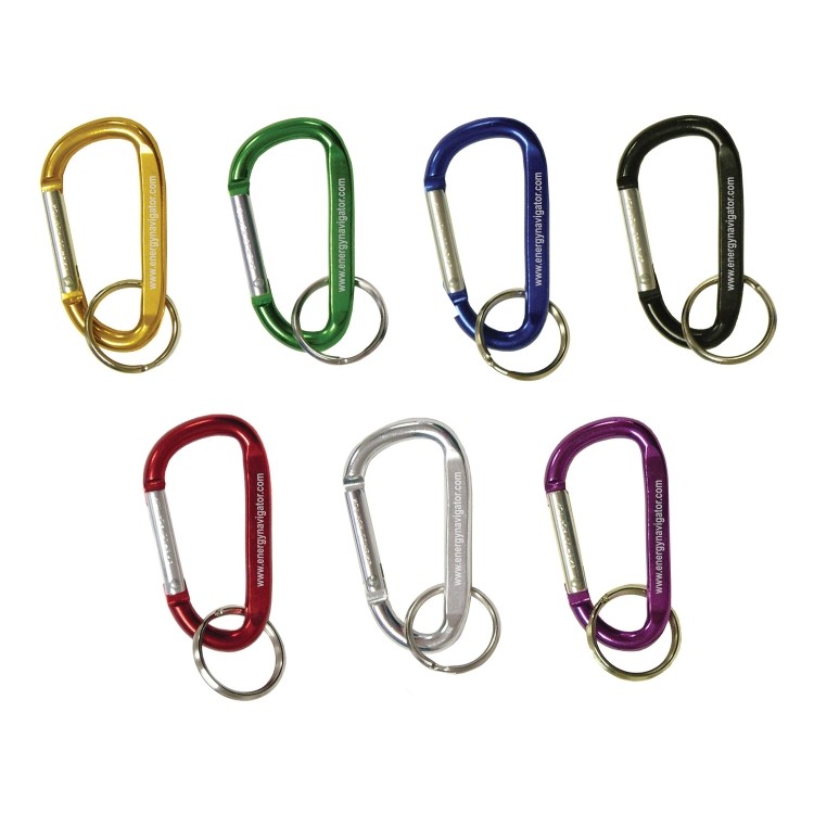 6mm Aluminum Carabiner 1