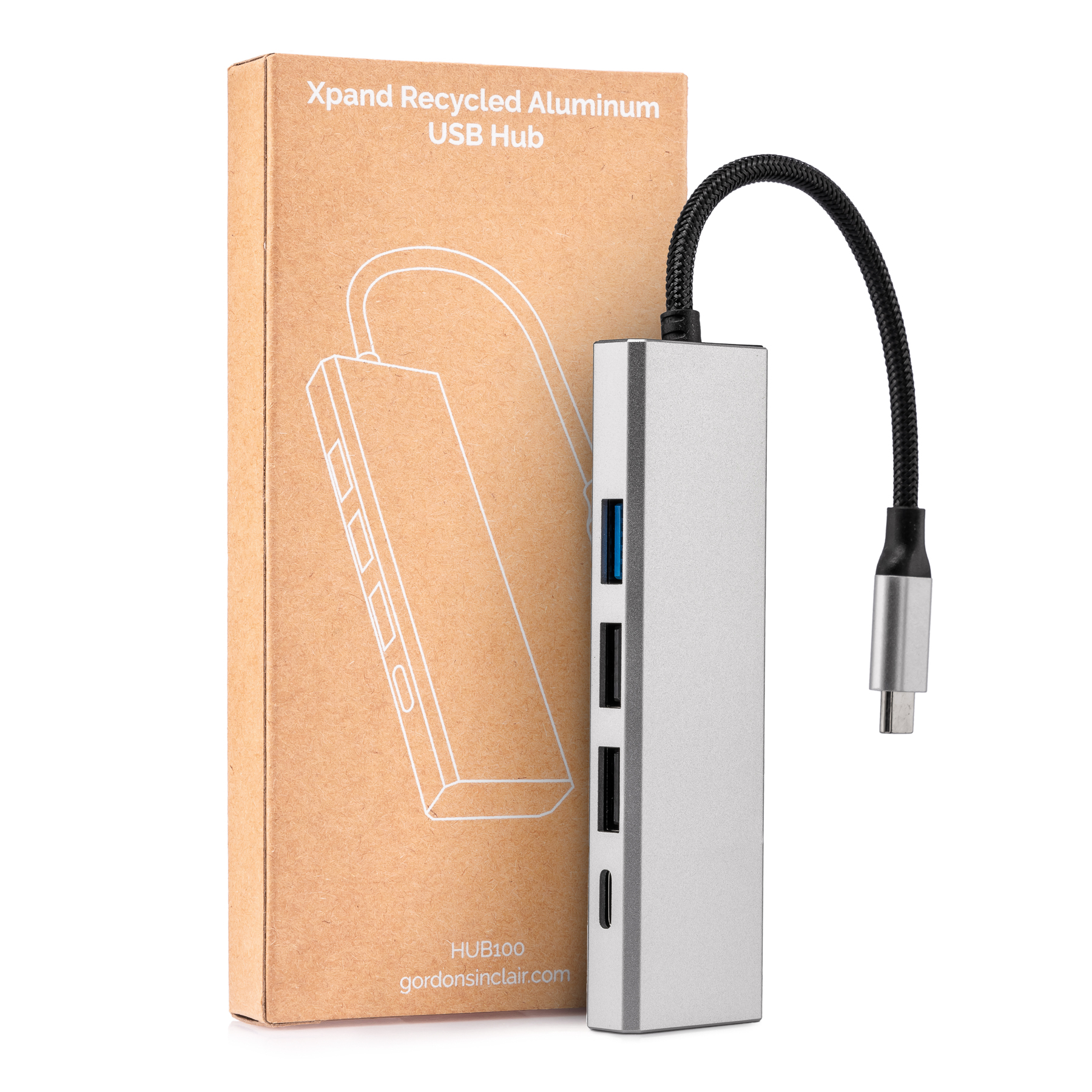 Recycled Super Speed Hub with Data Transfer 13