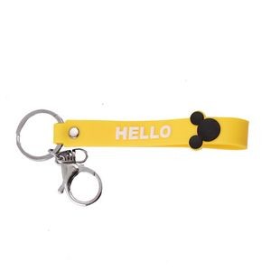 Charming PVC Mouse Keychain With Key Ring Attachment 10