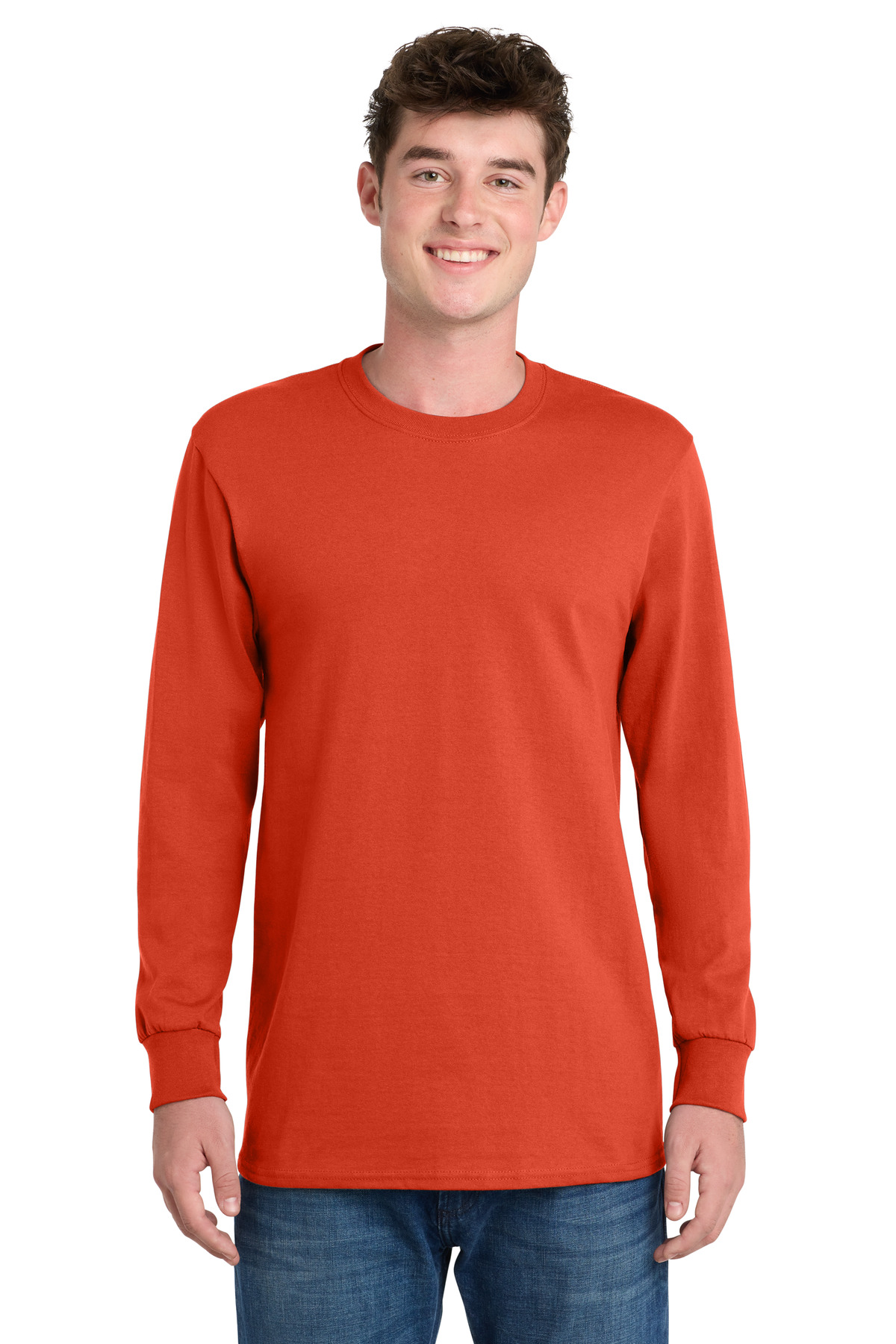 Port & Co Tall Long Sleeve Essential Tee. PC61LST 84