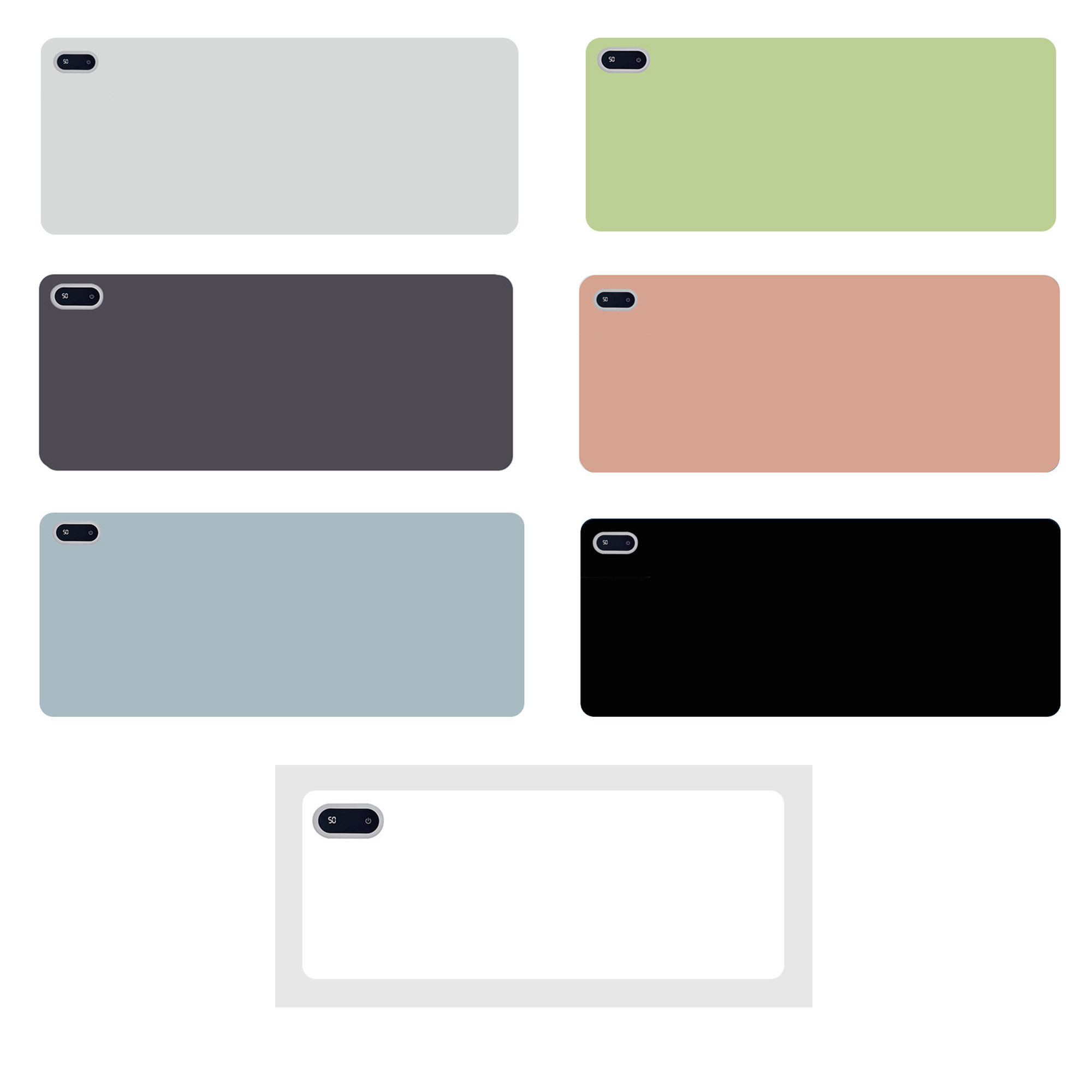 Electric Heated Waterproof Office Desk Mat 2