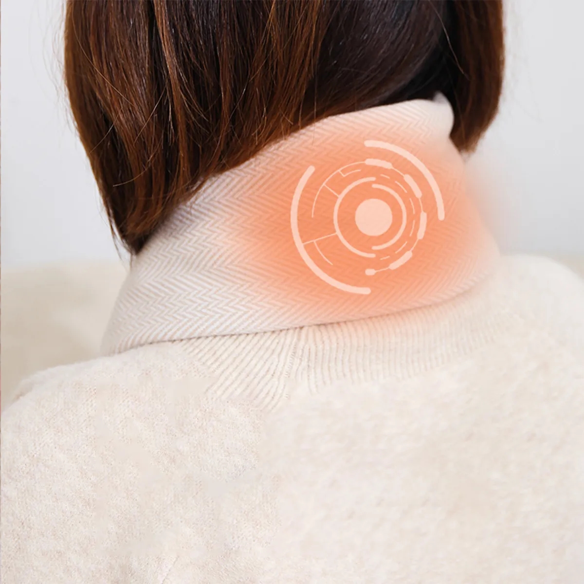 Winter Heated Scarf Indoor Outdoor Warm Graphene USB 9