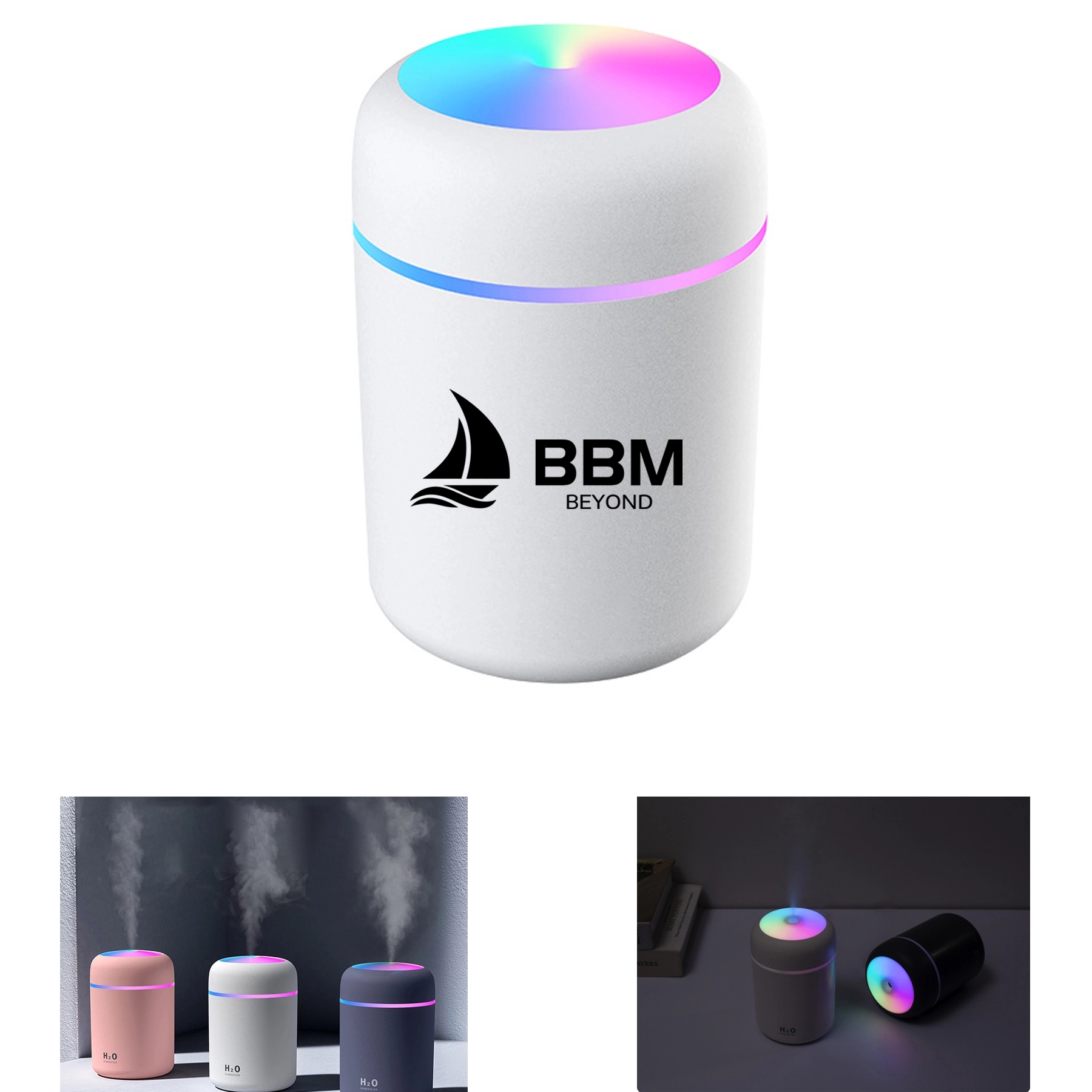 USB Colorful Light Humidifier 3