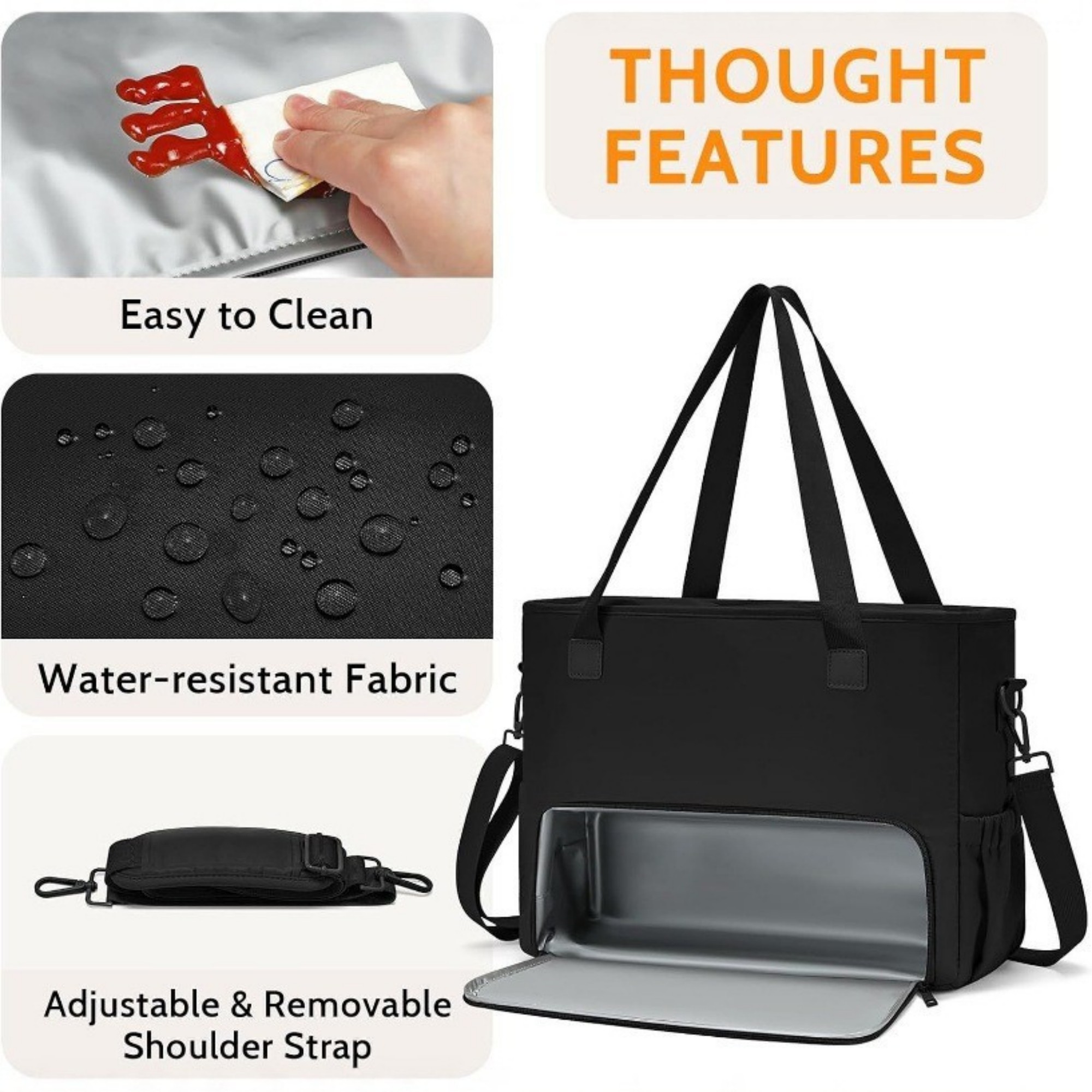 Insulated Lunch Tote Bag 7