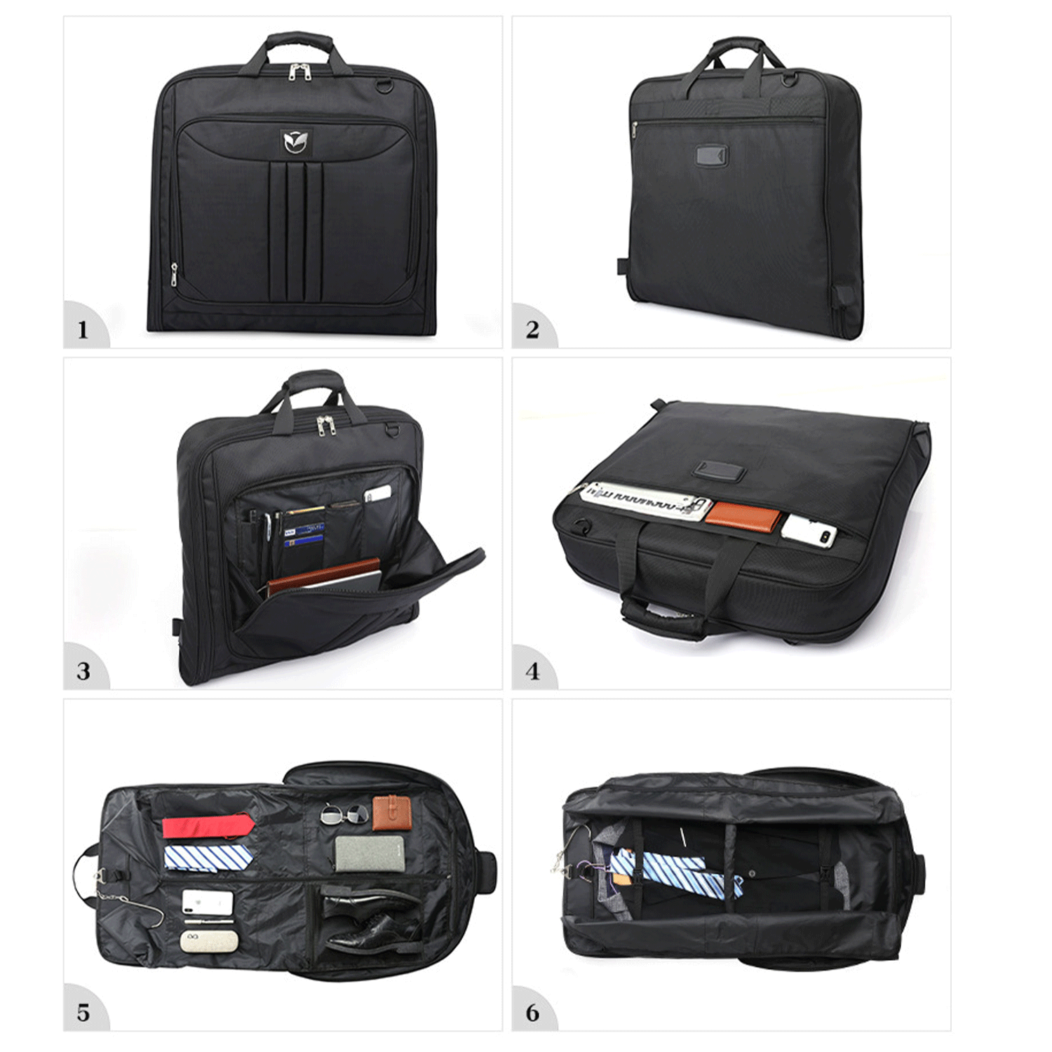Foldable Shoulder Strap Carry On Garment Bag 2
