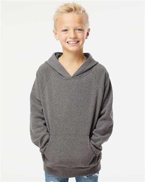 Youth Lightweight Special Blend Raglan Hooded Sweatshirt - PRM15YSB 59
