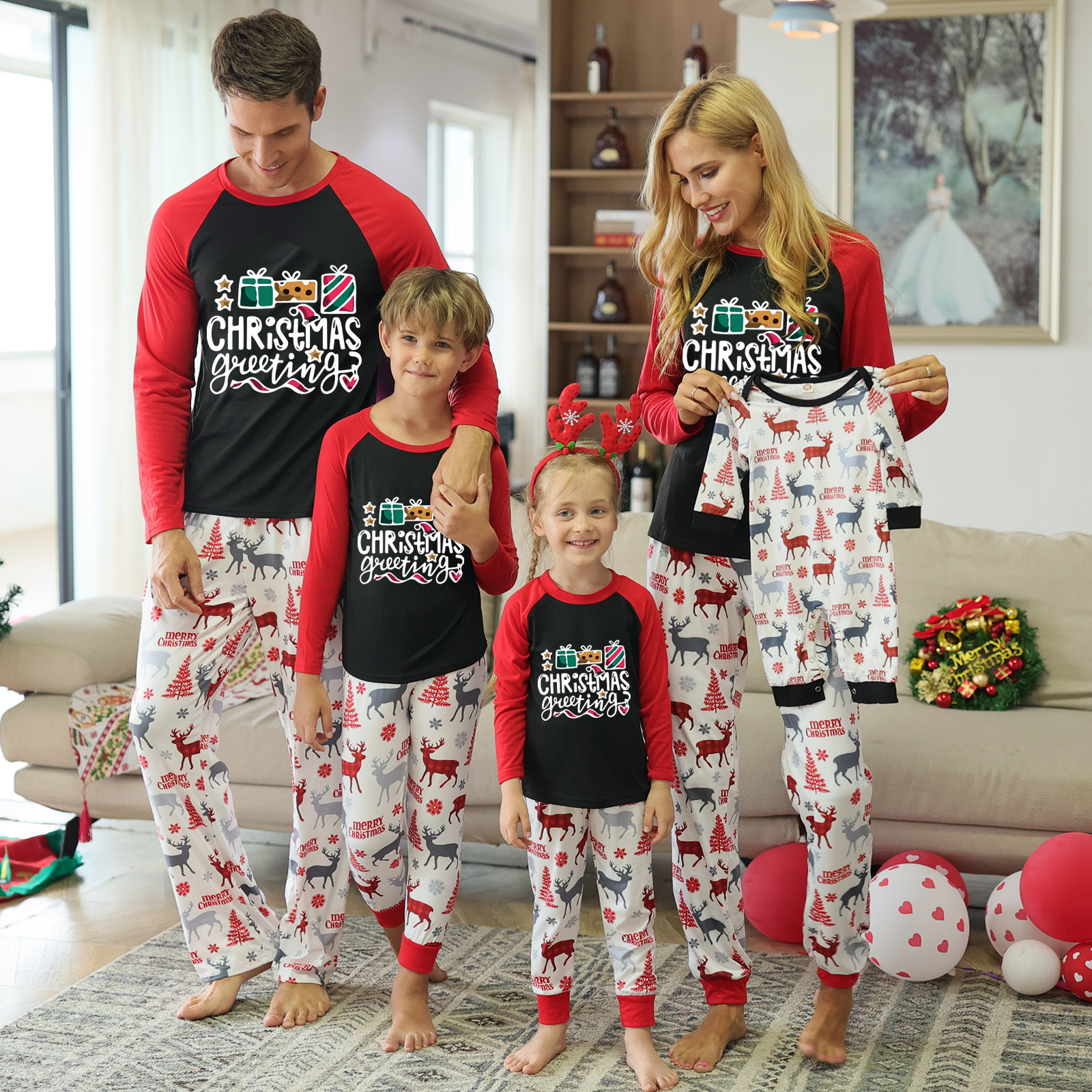 Family Christmas Pajama Set 4