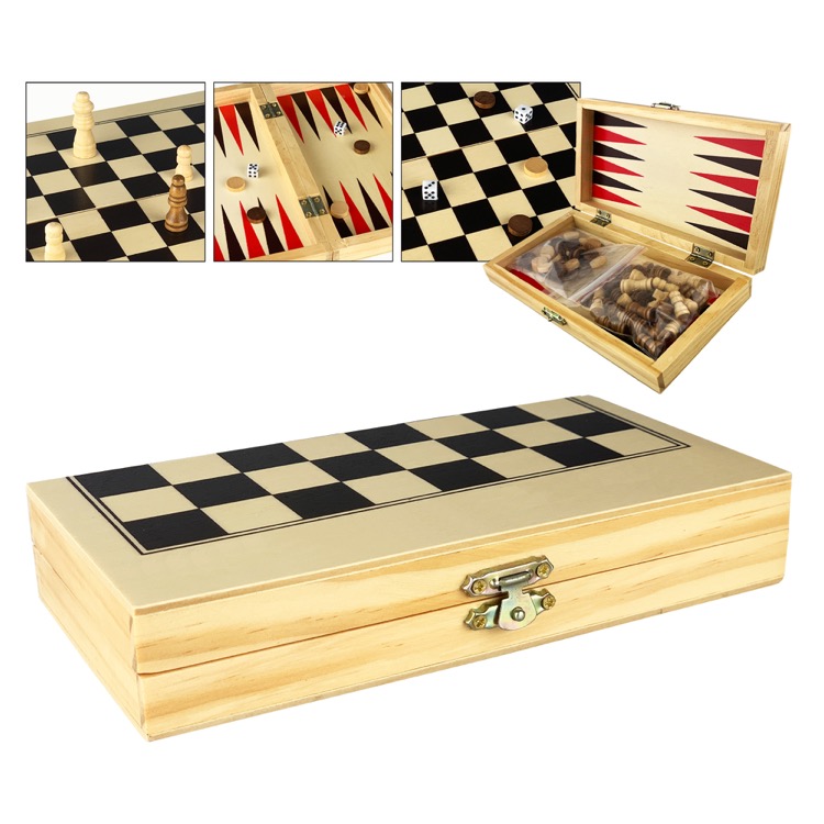 3 in 1 Wooden Play Case 10