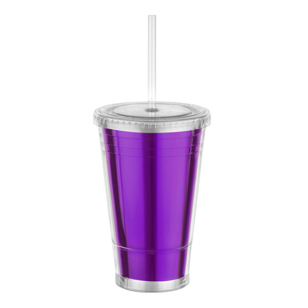 16 oz Slurpy Metallic Tumbler 31