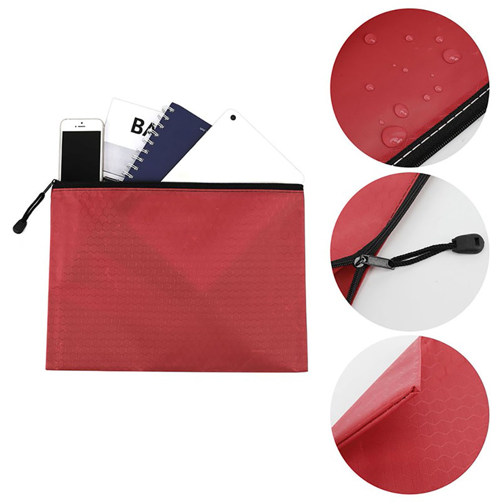 Waterproof Zipper File Bag Pencil Pouch 1