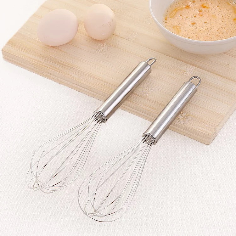10-Inch 6 line stainless steel egg beater 5
