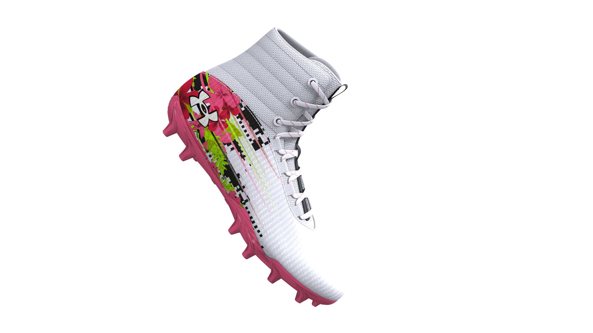 UA Highlight Jr. LE Kids' Lacrosse Cleats 2