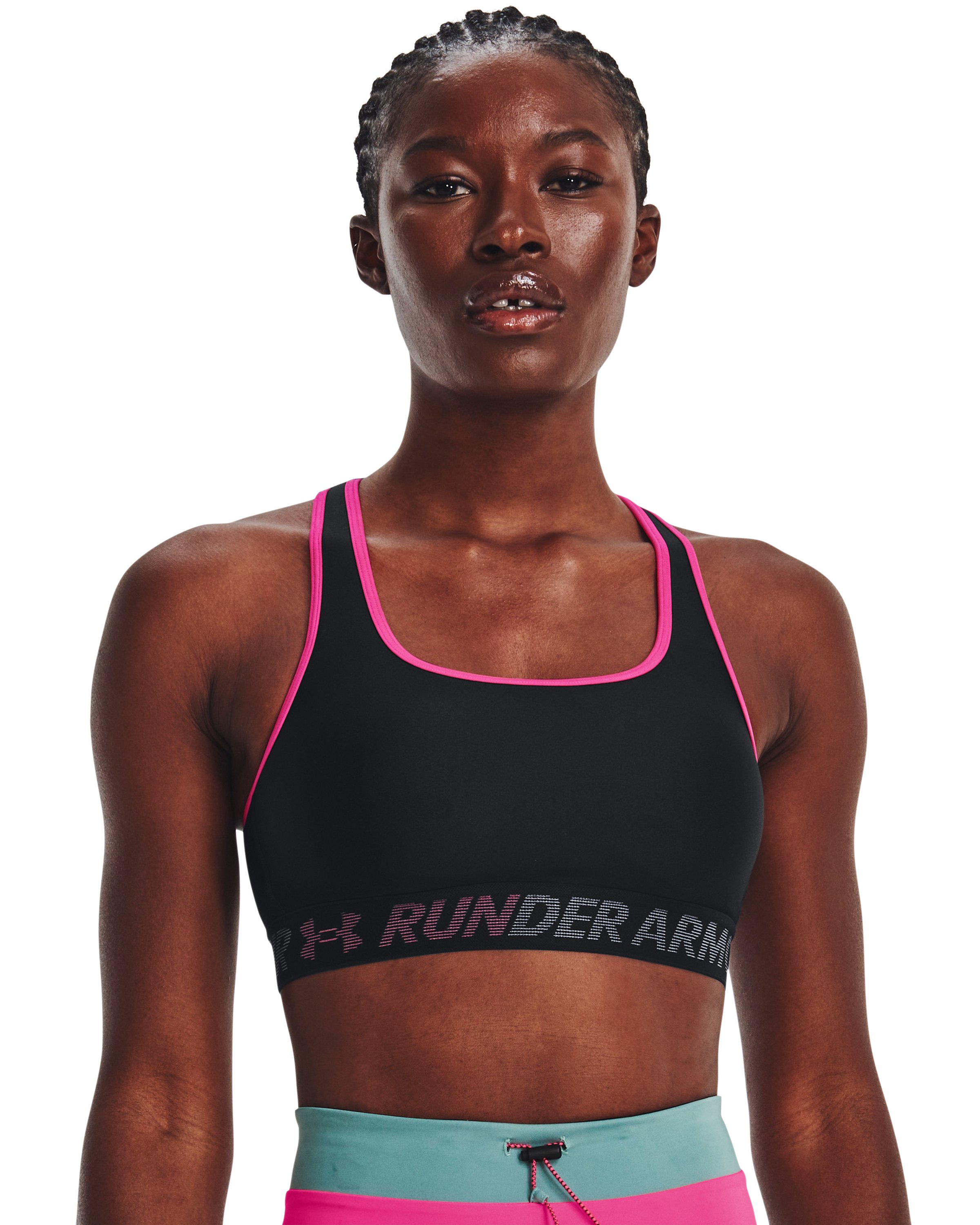 Armour Mid Crossback Pocket Run Women's Sports Bra 2