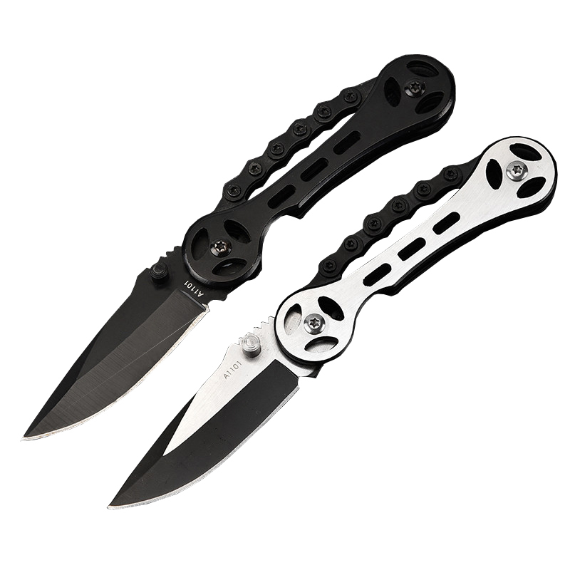 Stainless Steel Folding Pocket Knife 1
