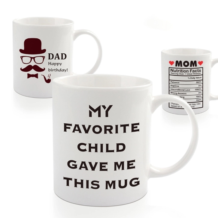 11oz Custom Ceramic Funny Coffee Mug 2