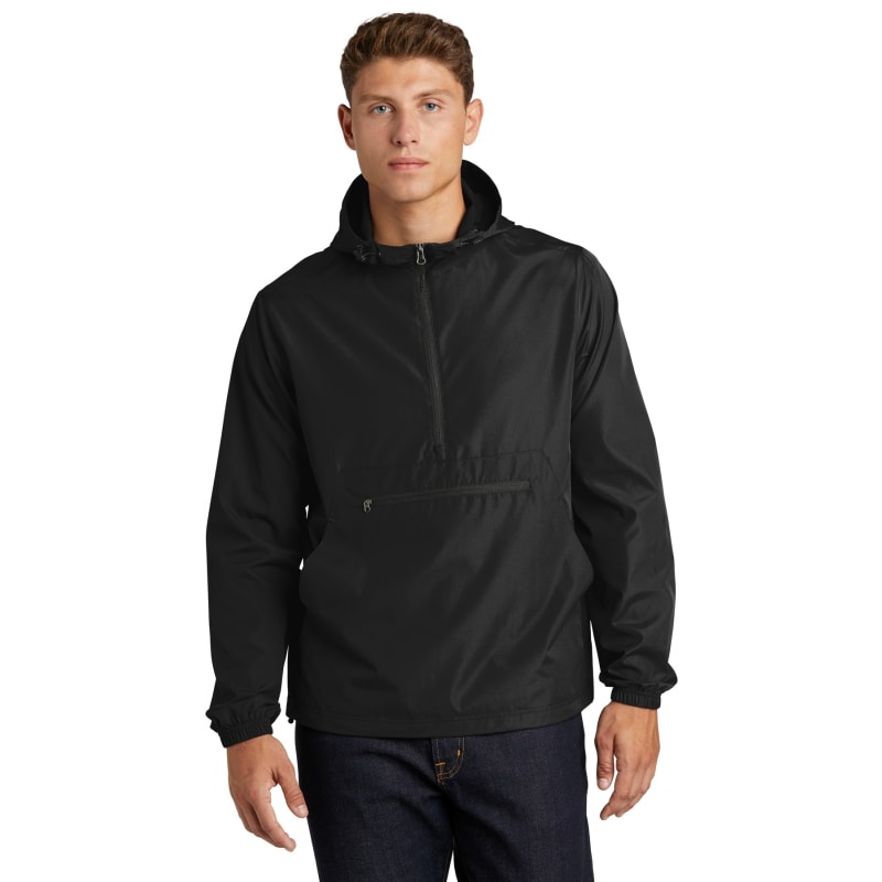Sport-Tek Packable Anorak. 22