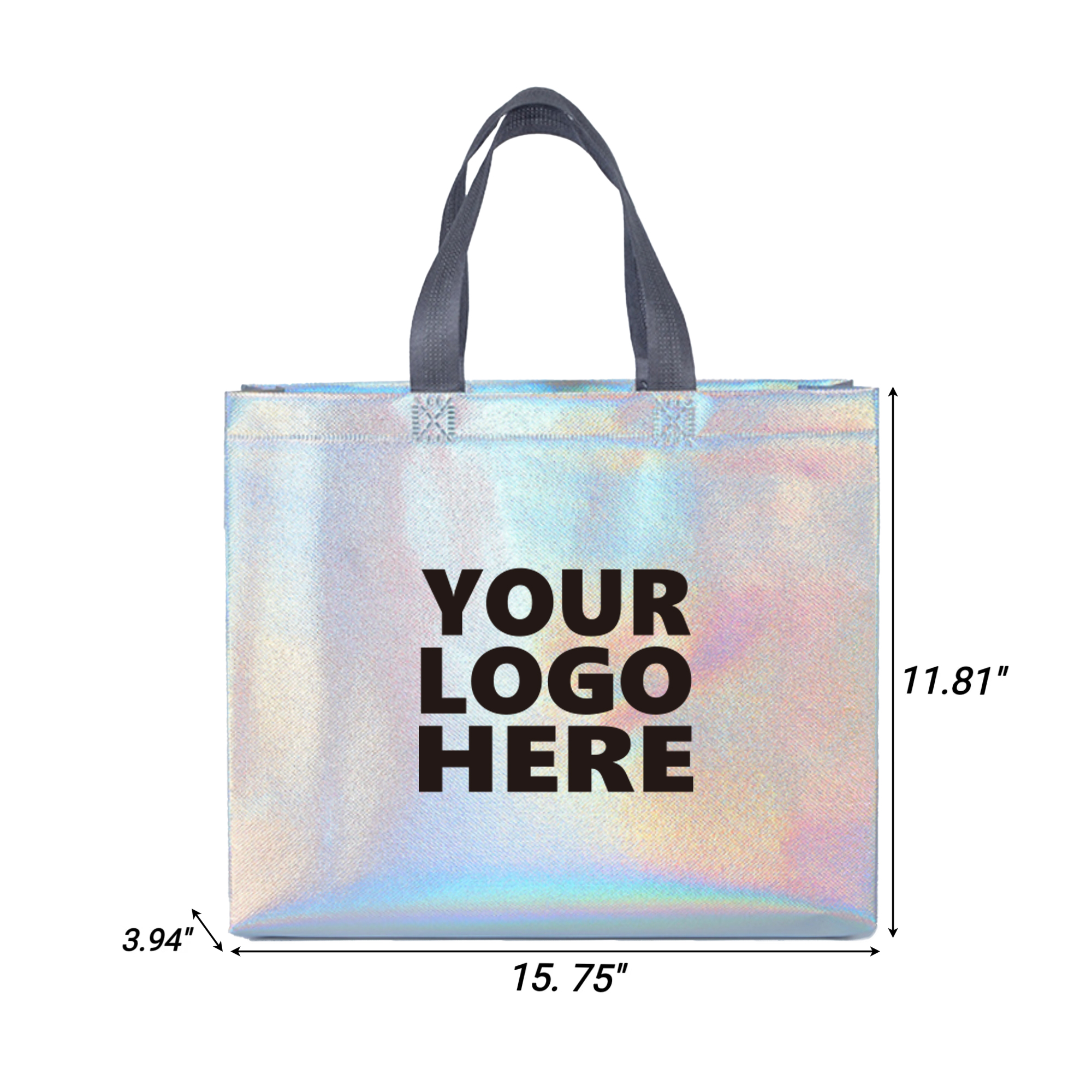 Holographic Reusable Gift Bag With Handle 3