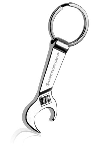 Metal Wrench Keychain 1