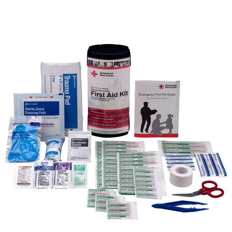 American Red Cross Deluxe Personal First Aid Kit - 66 Piece 2