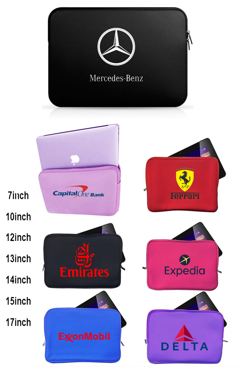 iBank ® 11" Neoprene Zippered Case compatible with iPad 11" A16 2025 1