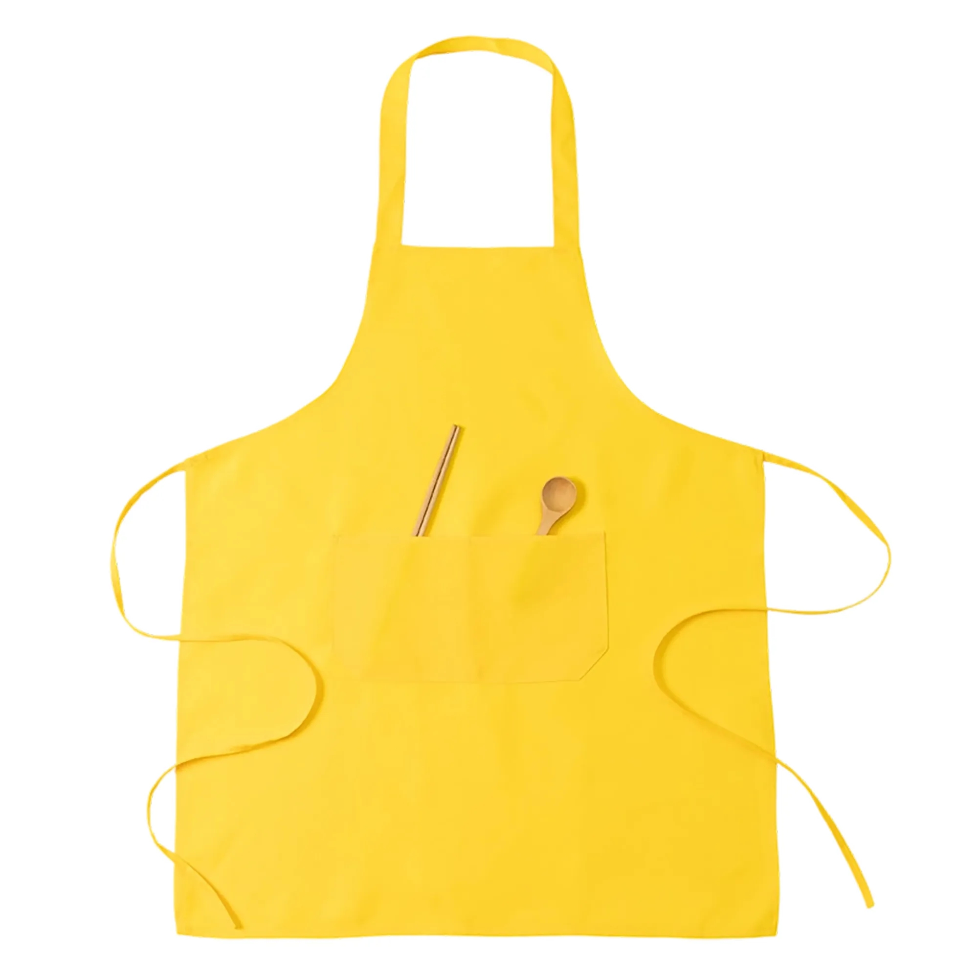 Durable Polyester Apron Kitchen Compact Practical for Cooking 4