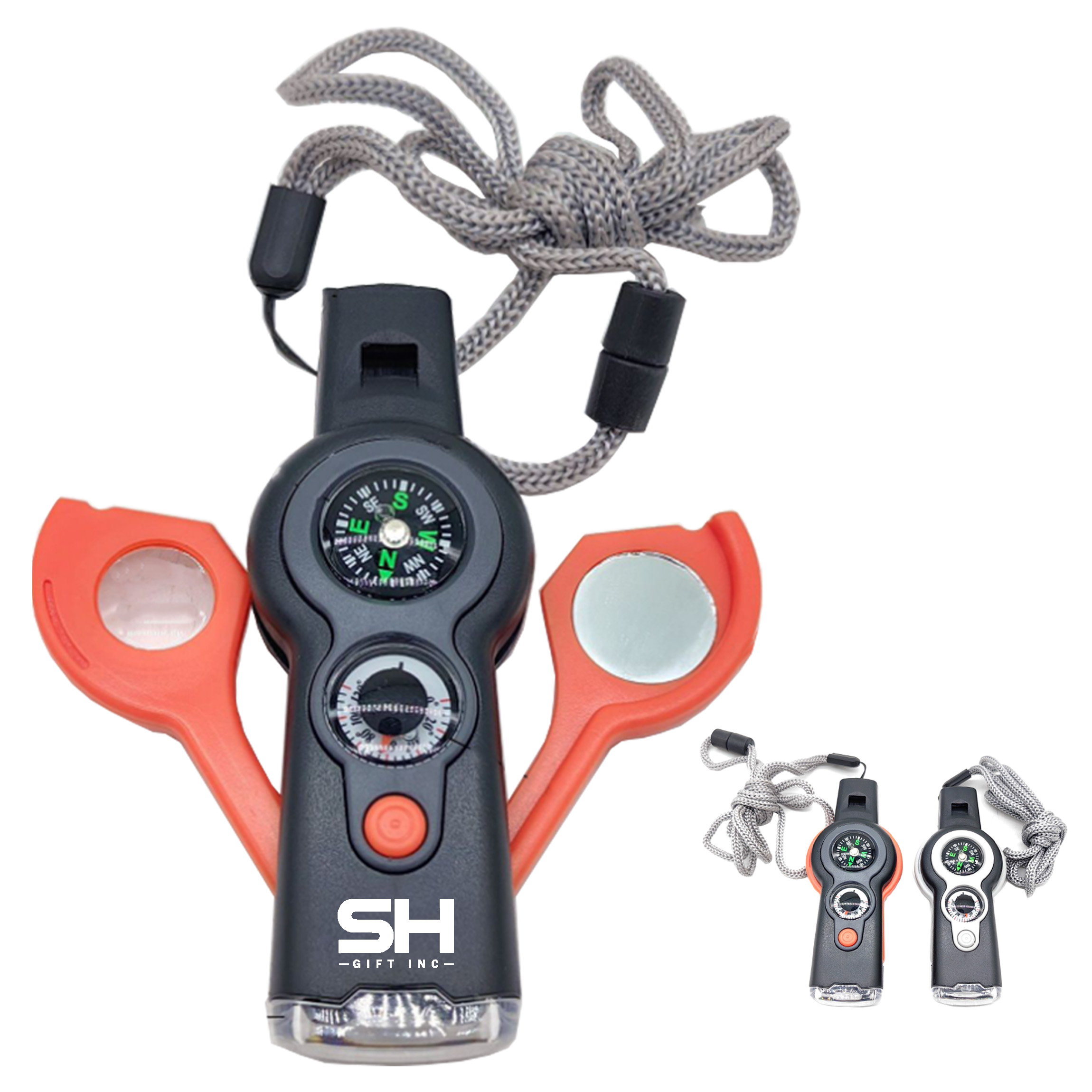 7-in-1 Emergency Survival Function Whistle 2
