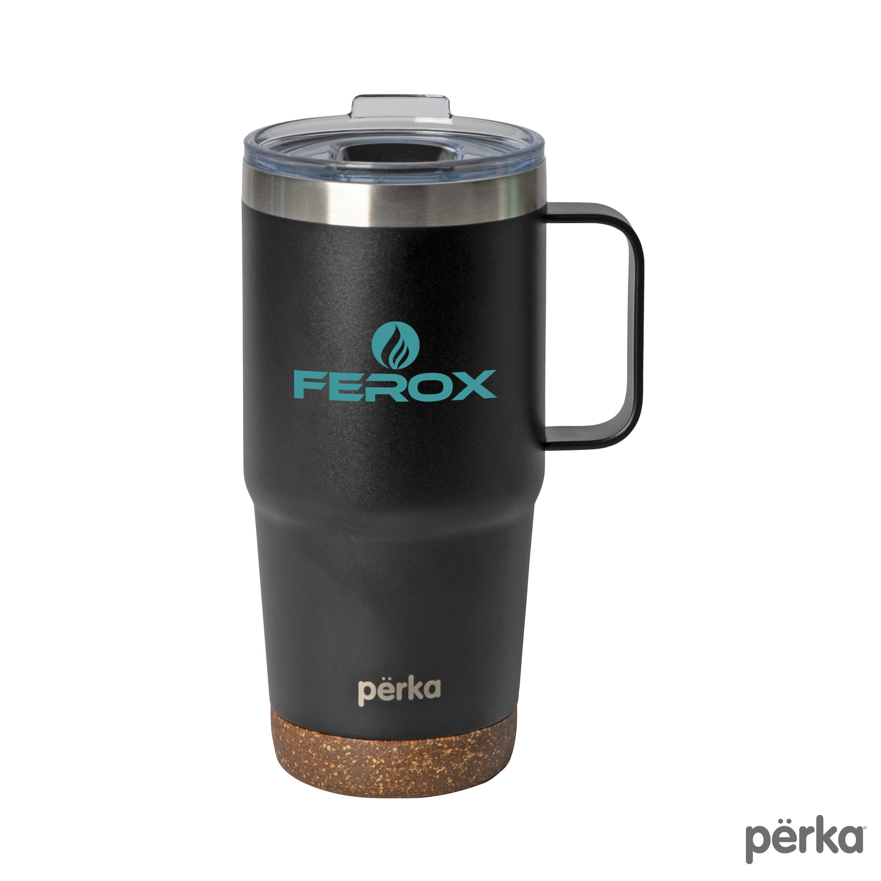 Perka® Bartlett 24 oz. Double Wall, Stainless Steel Stacking Mug 7