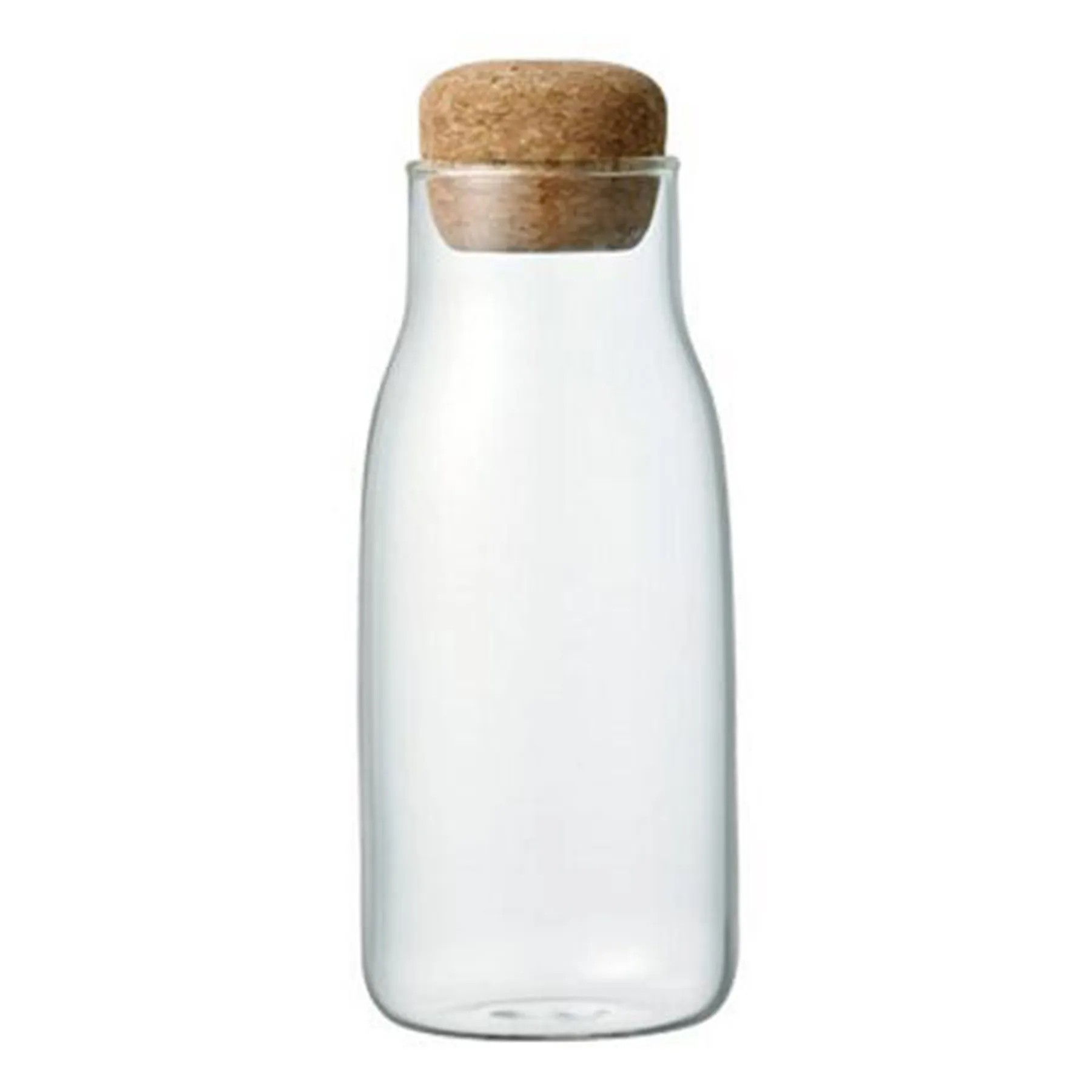 22Oz/600Ml Glass Bottle W/ Cork Lid 2