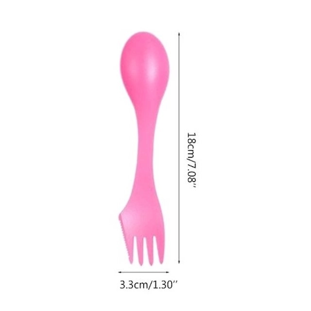 3 In 1 Plastic Sporks 3