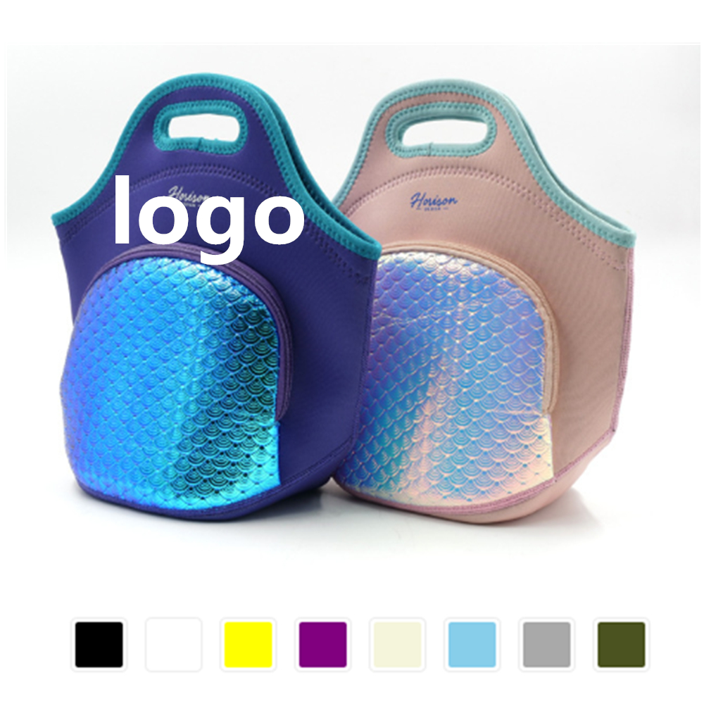 Bling Neoprene Lunch Tote Bag 3
