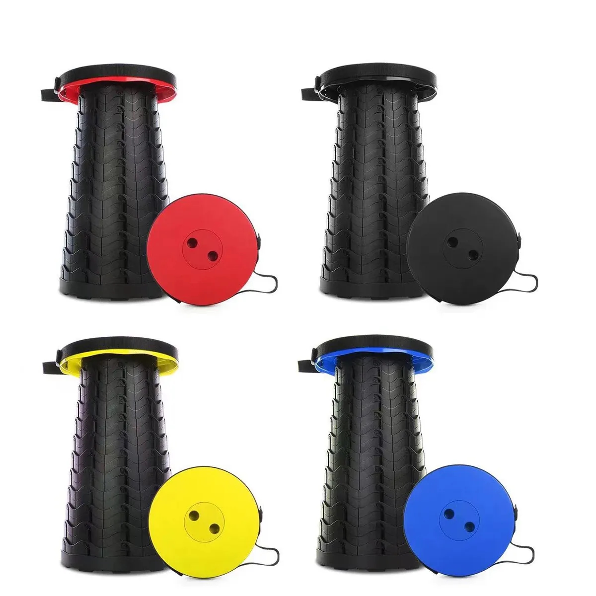 Portable Telescoping Foldable Camping Stool 6