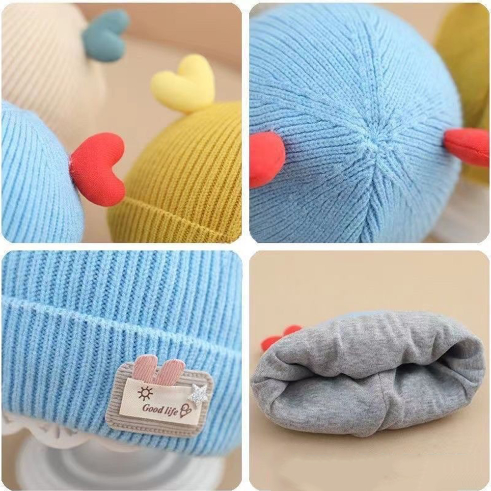 Newborn baby woolen knitted hat