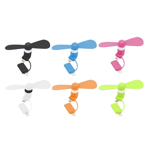 2 in 1 Mini Cellphone Fan 3